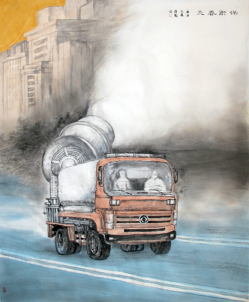 【甘肅全民戰(zhàn)“疫”】保衛(wèi)春天！蘭州榆中縣文藝界致敬“逆行者”