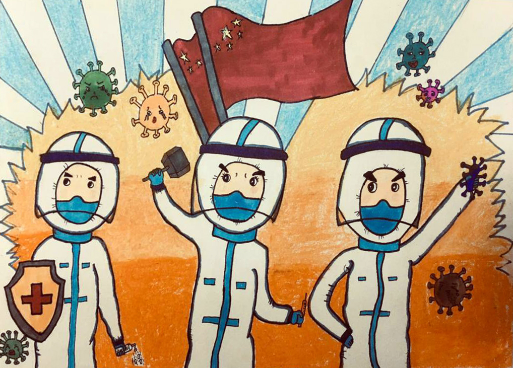 “疫情當(dāng)前，孩子們有‘畫’說(shuō)”作品展播（三十九）