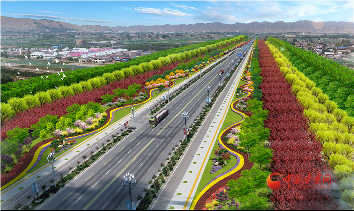 搶先看?。?！蘭州榆中生態(tài)創(chuàng)新城未來綠化有多美 