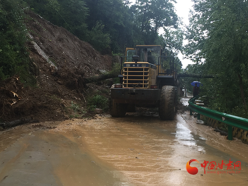 康縣長壩鎮(zhèn)：鏟車、120合力“逆行”救援群眾  