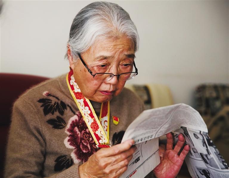 用一生踐行入黨時的錚錚誓言 走訪“張全貞市話操作法”創(chuàng)始人、離退休老黨員張全貞