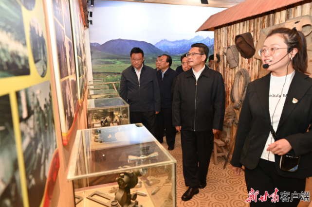 任振鶴在張掖市調(diào)研時(shí)強(qiáng)調(diào)：完整準(zhǔn)確全面貫徹新發(fā)展理念，建設(shè)生態(tài)友好發(fā)展向好生活美好的“金張掖”
