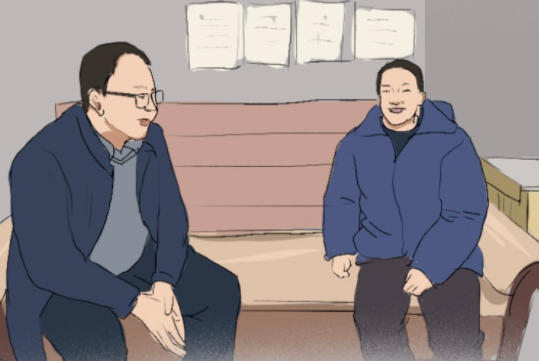 手繪丨追憶邱軍：扎根泥土，他把生命永遠(yuǎn)定格在扶貧路上