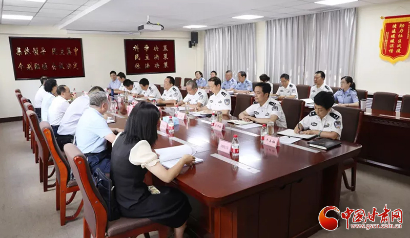 甘肅第二批政法隊伍教育整頓省級第二駐點指導組進駐省司法廳開展調(diào)研督導