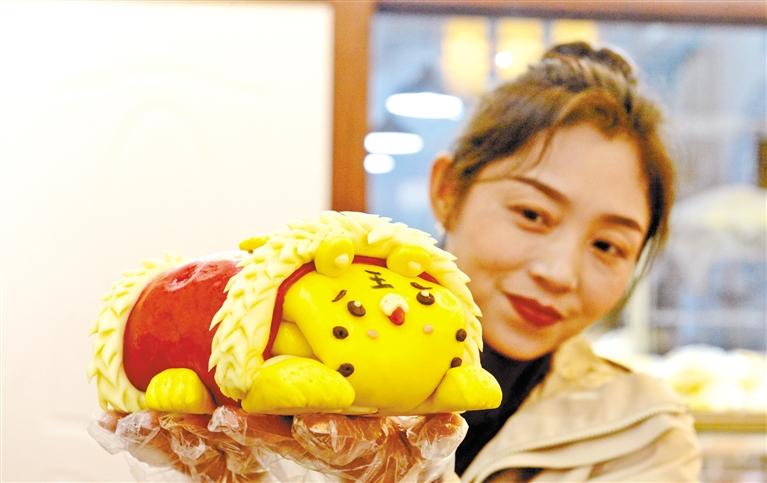 小老虎花餑餑，你舍得吃嗎？