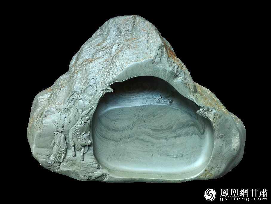 洮硯石質細潤堅實，潑墨如油不損毫，書寫流利生輝。資料圖