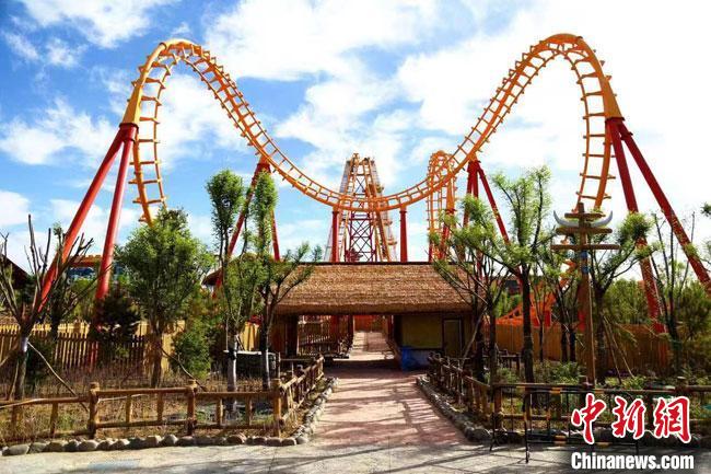 圖為嘉峪關(guān)方特歡樂(lè)世界。(資料圖) 趙海宏 攝