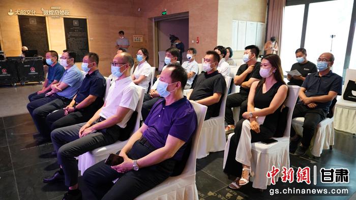 親子音樂舞臺劇《敦煌奇妙夜》全國巡演新聞發(fā)布會現(xiàn)場。