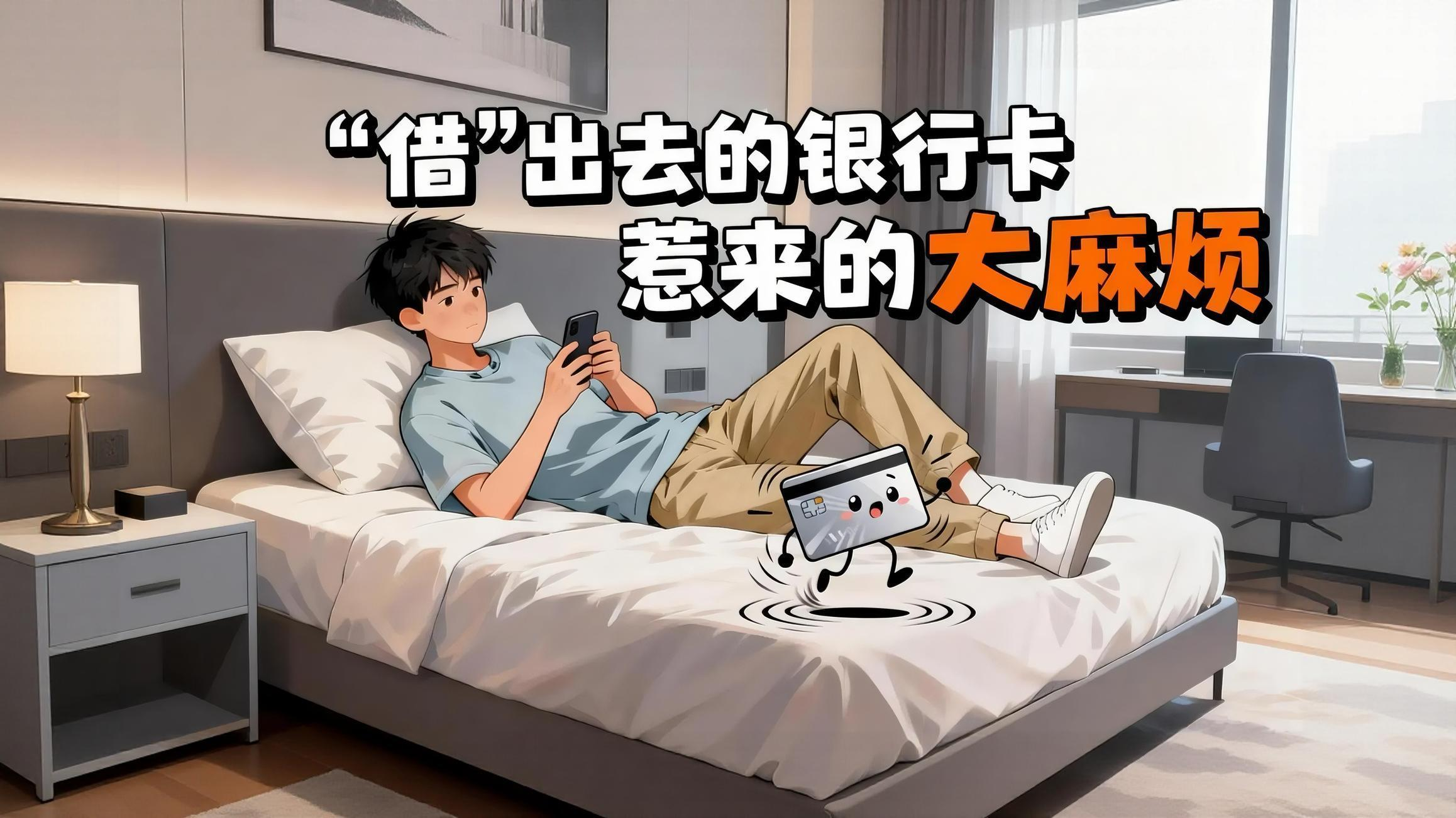 【甘快看】“借”出去的銀行卡，惹來的大麻煩