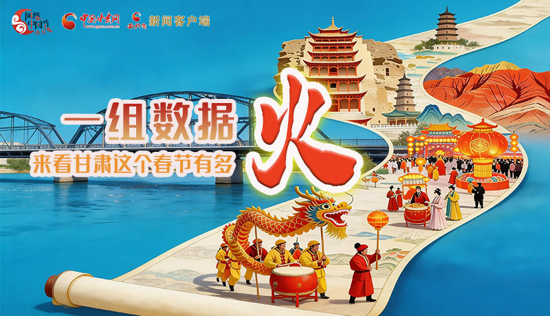海報(bào)｜一組數(shù)據(jù)，來看甘肅這個(gè)春節(jié)有多火